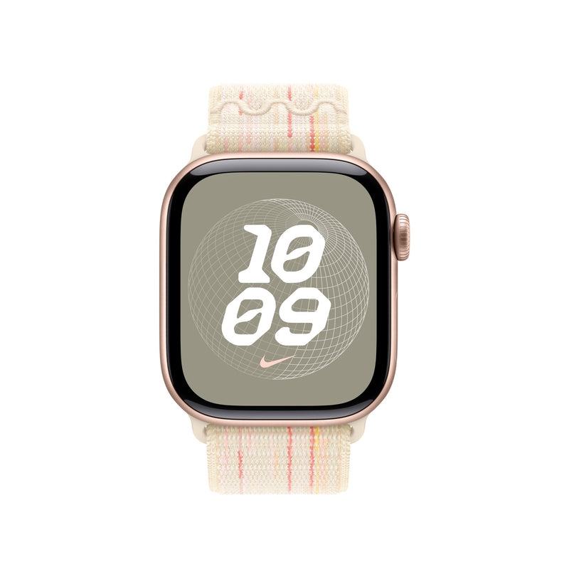 Apple 40mm Starlight/Pink Nike Sport Loop