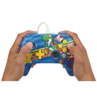 PowerA Enhanced Wired Controller Multicolour USB Gamepad Nintendo Switch, Nintendo Switch OLED