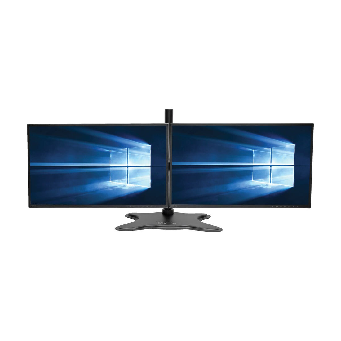 Eaton DDR1327SDD Dual-Monitor Desktop Mount Stand for 13" to 27" Flat-Screen Displays - image 2