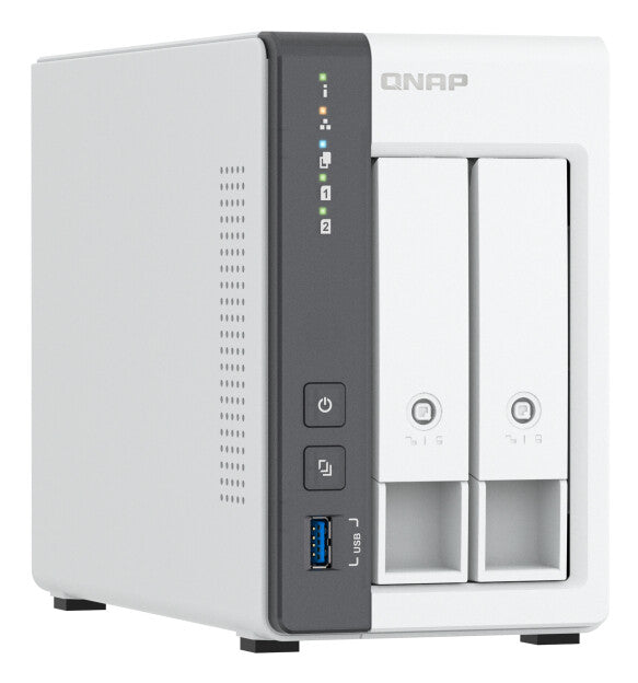 QNAP TS-216G NAS/storage server Tower Cortex-A Cortex-A55 4 GB 0 TB White - image 3