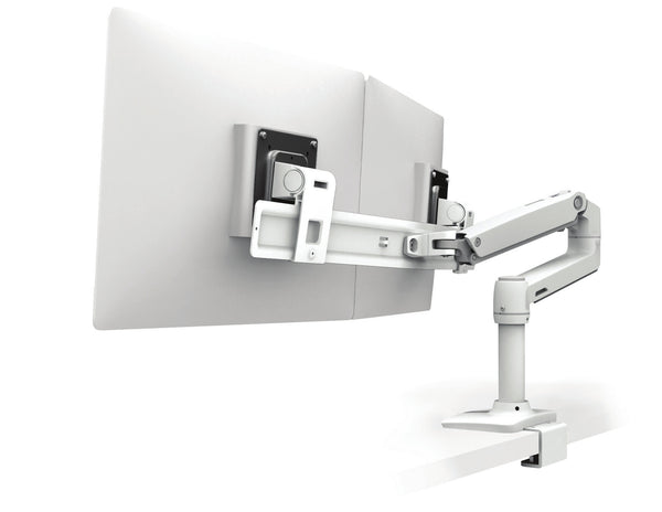 Ergotron LX Series Dual Direct Arm, Low-Profile Top Mount C-Clamp
