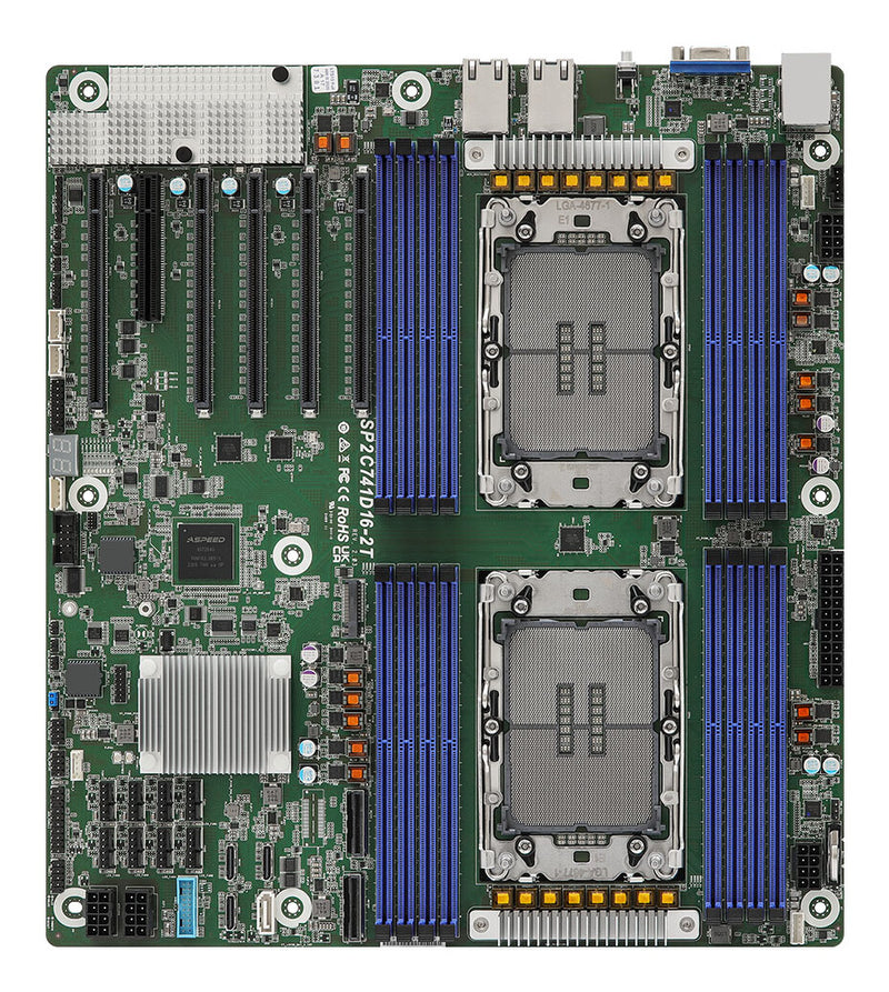 Asrock SP2C741D16-2T motherboard LGA 4677 (Socket E) EEB