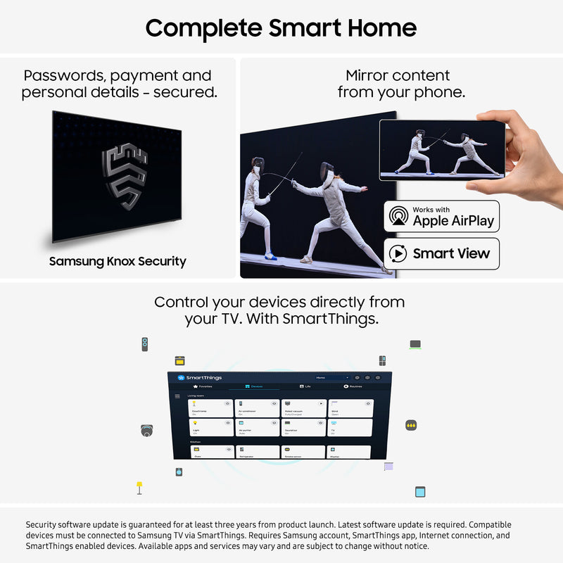 Samsung UE50U8000FKXXU TV 127 cm (50") 4K Ultra HD Smart TV Wi-Fi Black