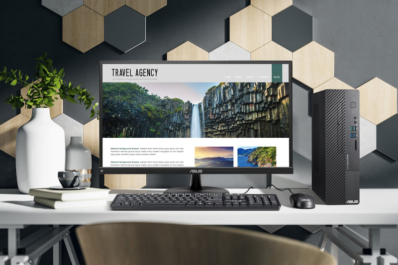 ASUS ExpertCenter D5 SFF D500SER-514400009W Intel® Core™ i5 i5-14400 8 GB DDR5-SDRAM 512 GB SSD Windows 11 Home PC Black