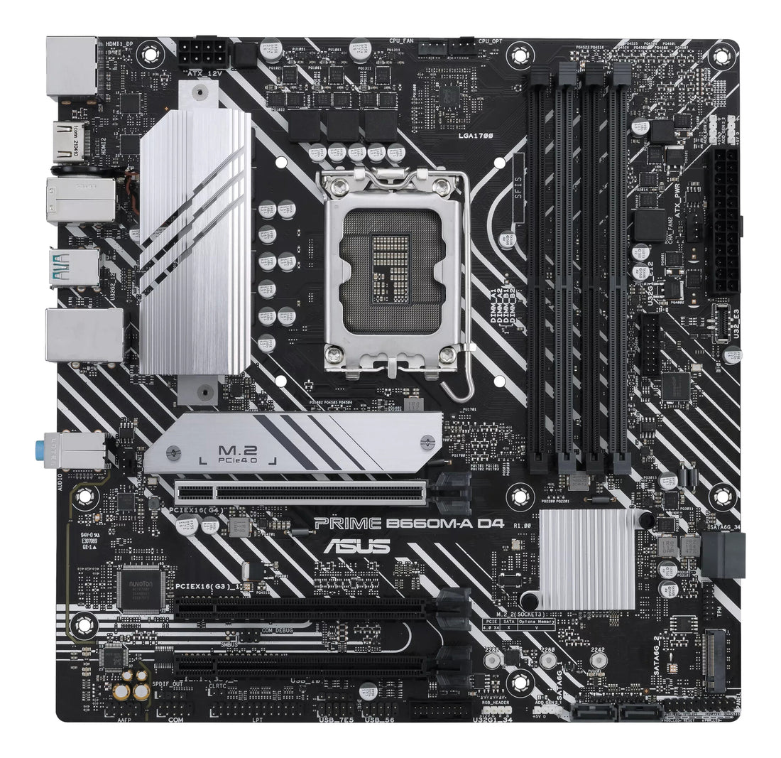 ASUS PRIME B660M-A D4-CSM Intel B660 LGA 1700 micro ATX