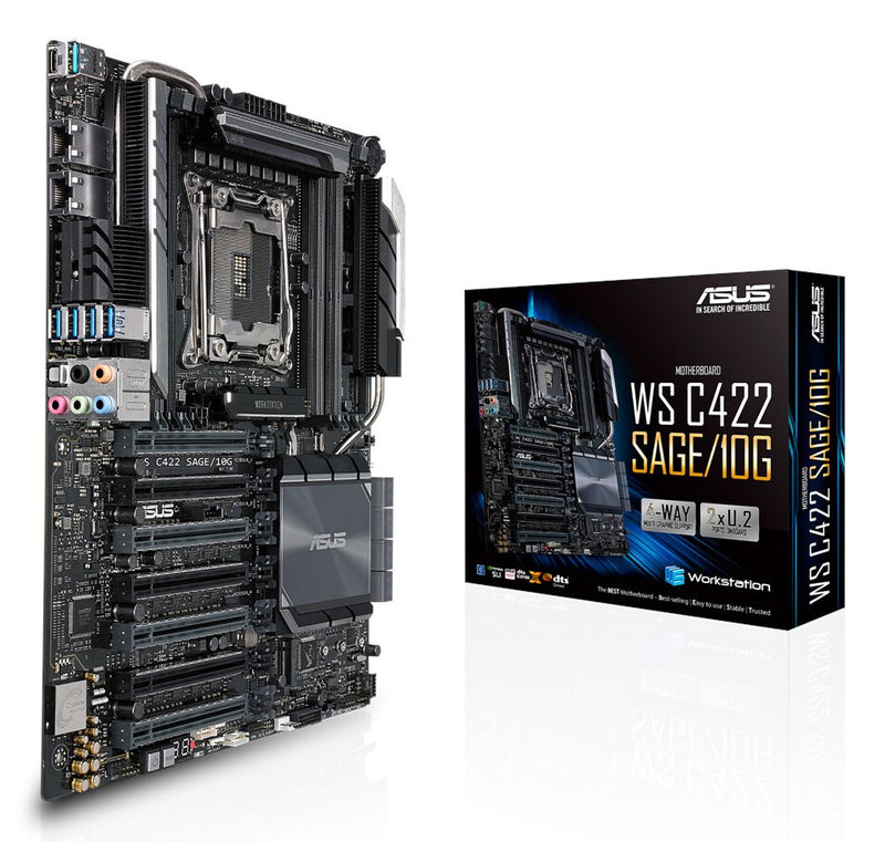 ASUS WS C422 SAGE/10G Intel® C422 LGA 2066 (Socket R4) CEB