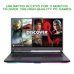 ASUS ROG Strix G17 G713PV-HX162W AMD Ryzen™ 9 7940HX Laptop 43.9 cm (17.3