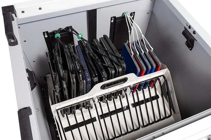 LocknCharge Joey 30 Grey Multimedia cart
