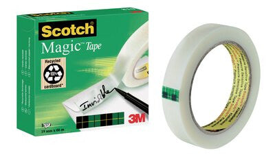 Scotch Magic Tape 810 66 m Fiber, Paper