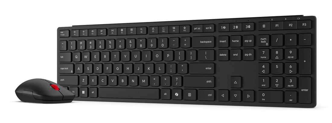 Lenovo 4X31S04814 keyboard Mouse included Office RF Wireless + Bluetooth German Black - image 4