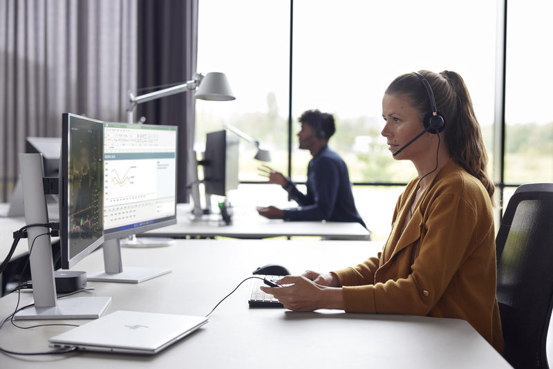 Poly EncorePro 510V Monaural Headset VoiceTube +Quick Disconnect