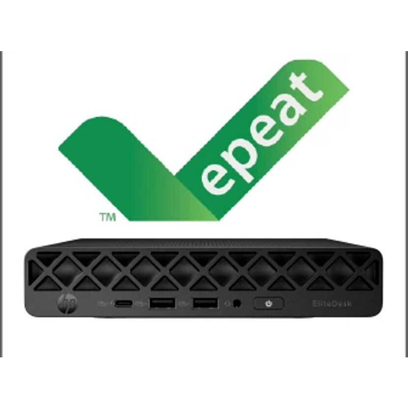 HP EliteDesk 8 Mini G1i AI PC Wolf Pro Security Edition Intel Core Ultra 7 265 24 GB DDR5-SDRAM 1 TB SSD Windows 11 Pro Mini PC Black