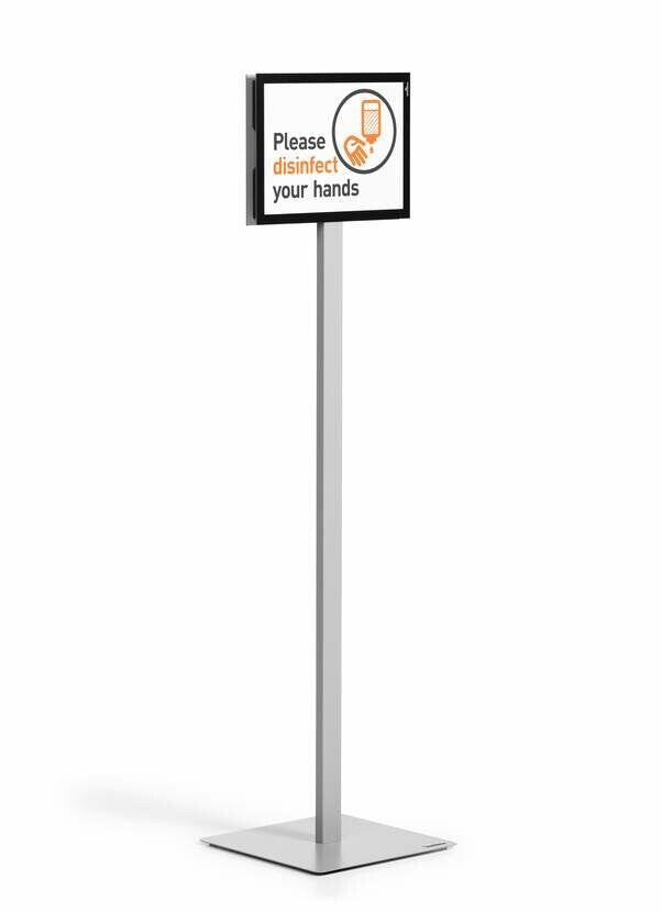 Durable INFO STAND BASIC A4 1 ST 501257 (501257) Information stand Metal, Plastic Grey - image 2
