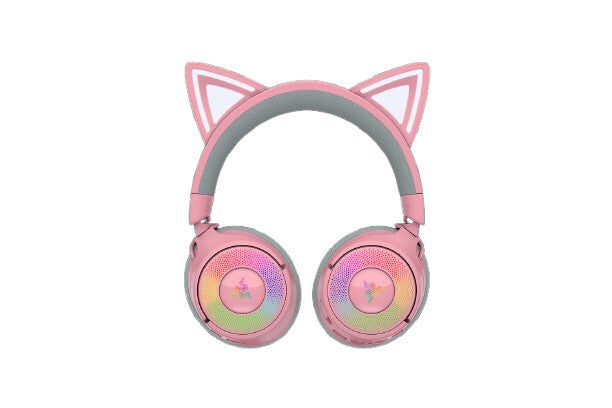 Razer Kraken Kitty V3 Pro - Quartz Headset Wired & Wireless Head-band Gaming USB Type-A Bluetooth Rose