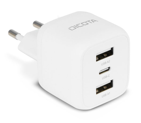 DICOTA D32069 mobile device charger Laptop, Smartphone White AC Fast charging Indoor