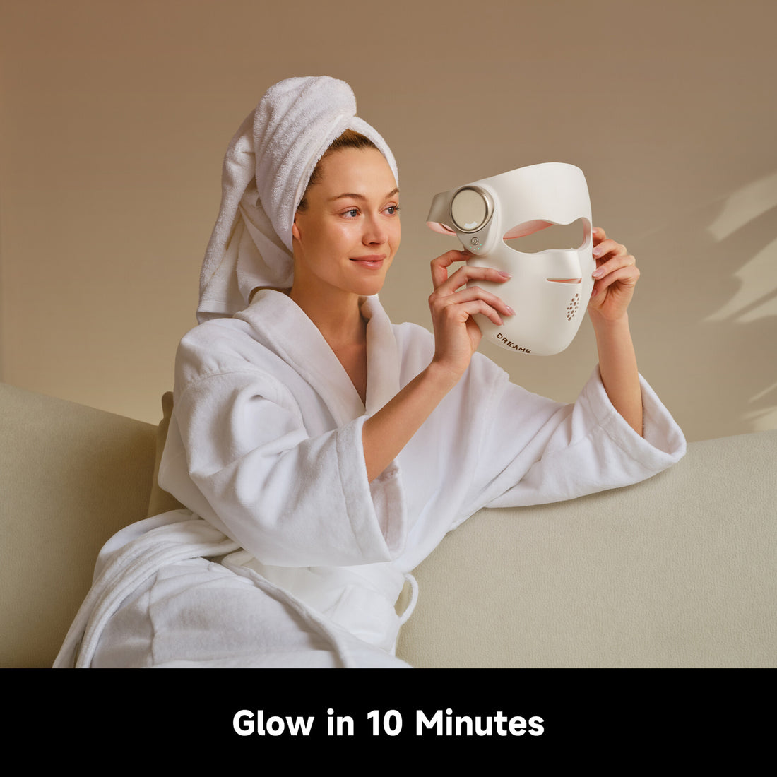 Dreame AB01A Chrona LED Skincare Mask - Cream - image 4