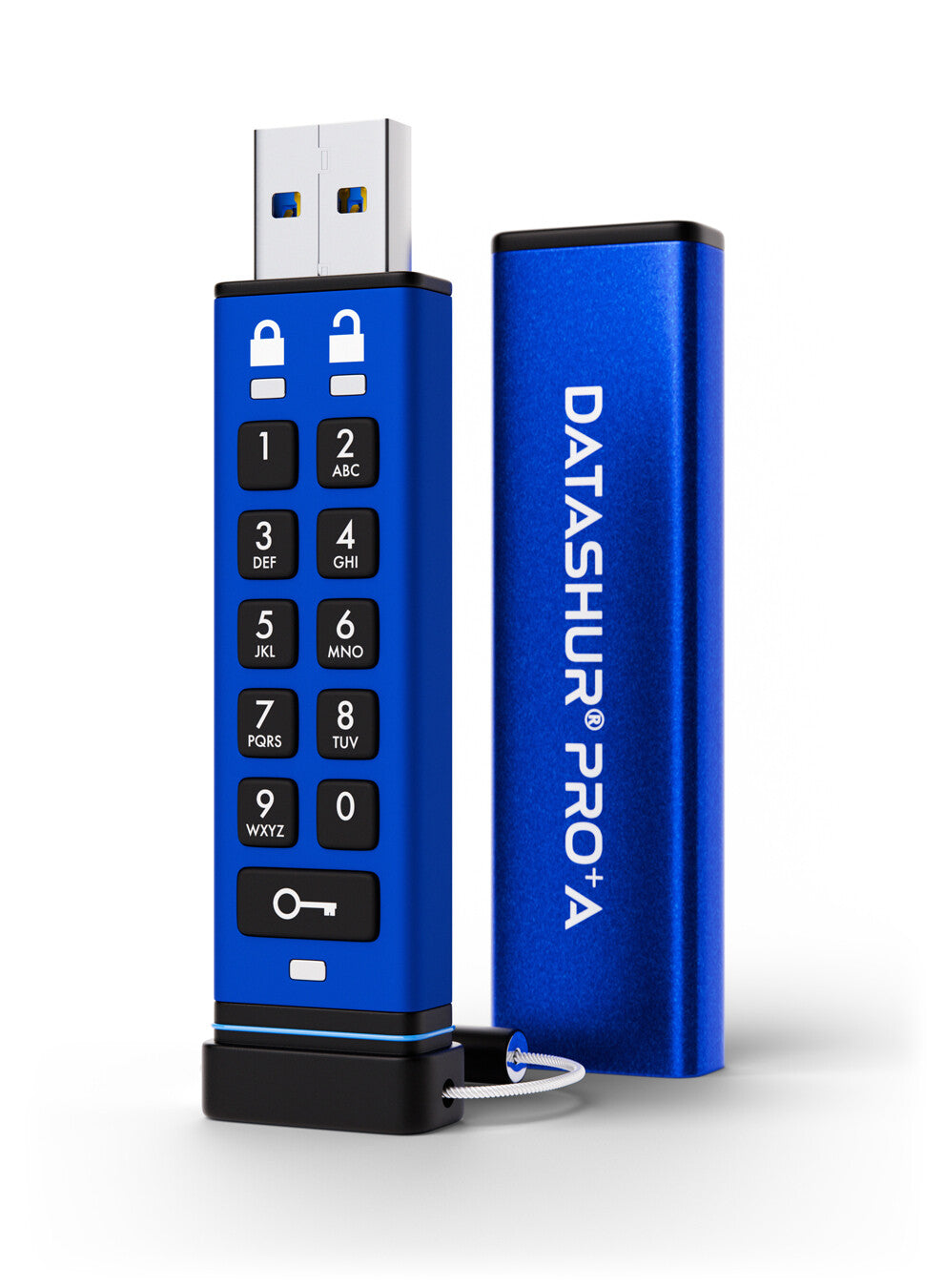iStorage datAshur PRO+A 32GB | FIPS 140-3 Level 3 Certified | BSPA Certified | Secure USB Type-A drive