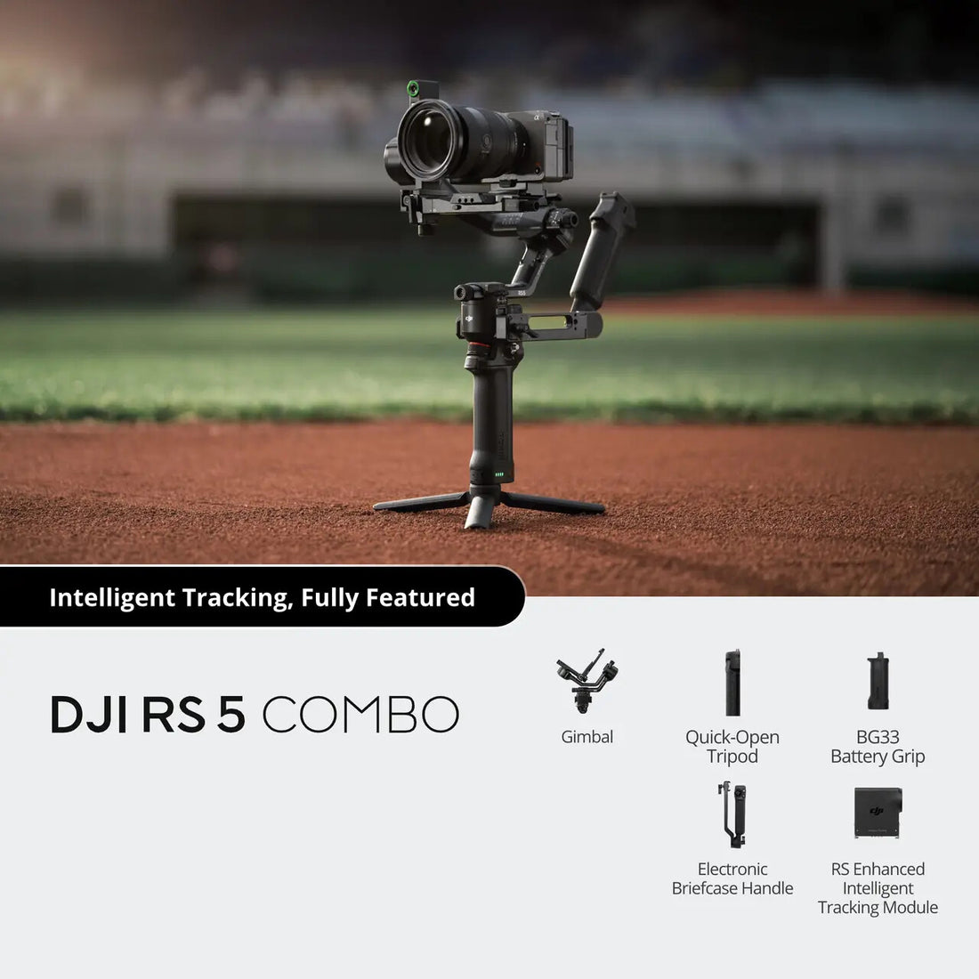 DJI RS 5 Combo Hand camera stabilizer Black - image 6