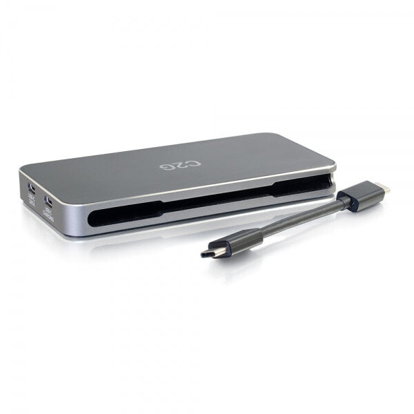 C2G USB-C[R] Dual Display MST Docking Station with HDMI[R], DisplayPort[TM], VGA and Power Delivery up to 65W - image 3