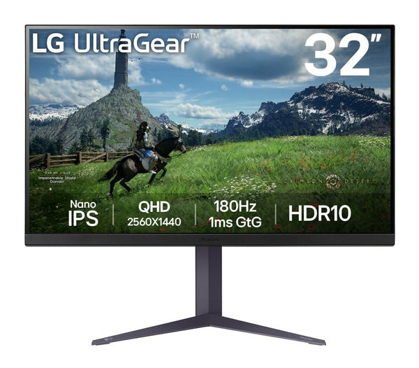 LG 31.5" QHD 180Hz Monitor (32GS85Q-B)