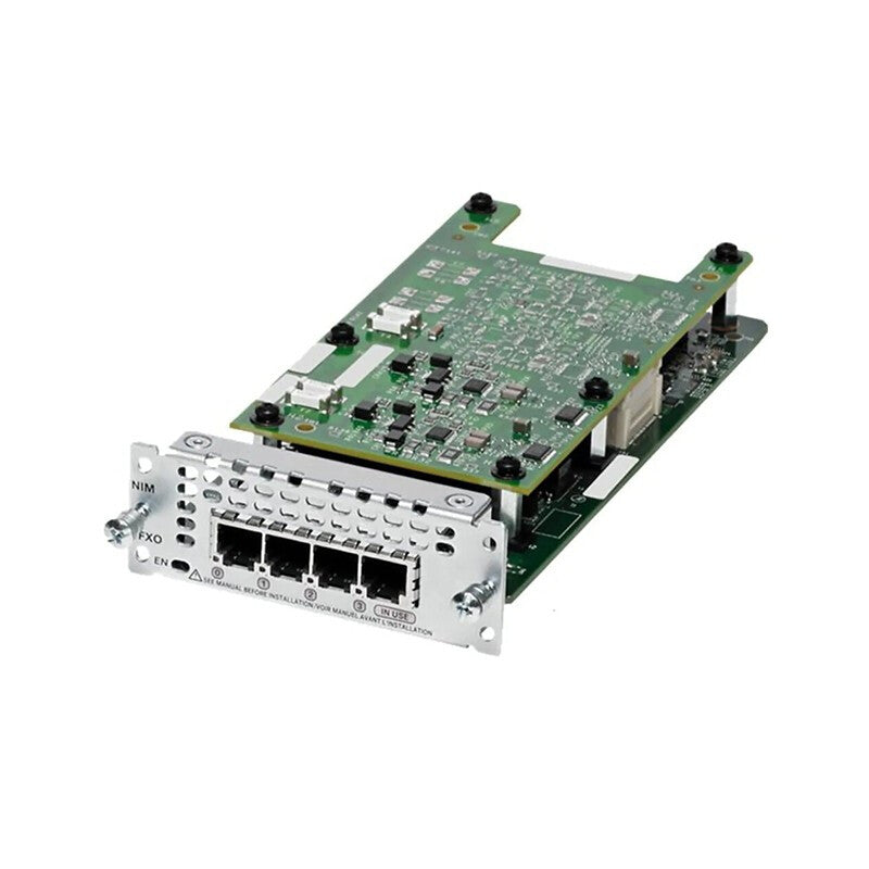 Cisco NIM-4FXO network equipment spare part Voice network module