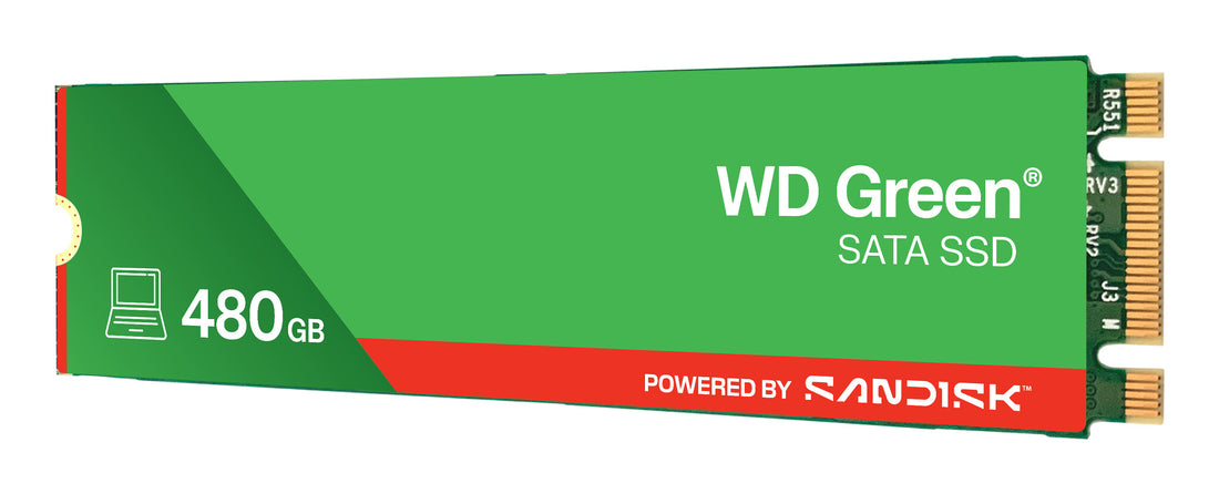 Western Digital Green WD SATA SSD M.2 2280 POWERED BY SANDISK 480 GB