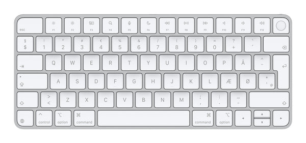 Apple Magic keyboard Universal USB + Bluetooth QWERTY Danish White