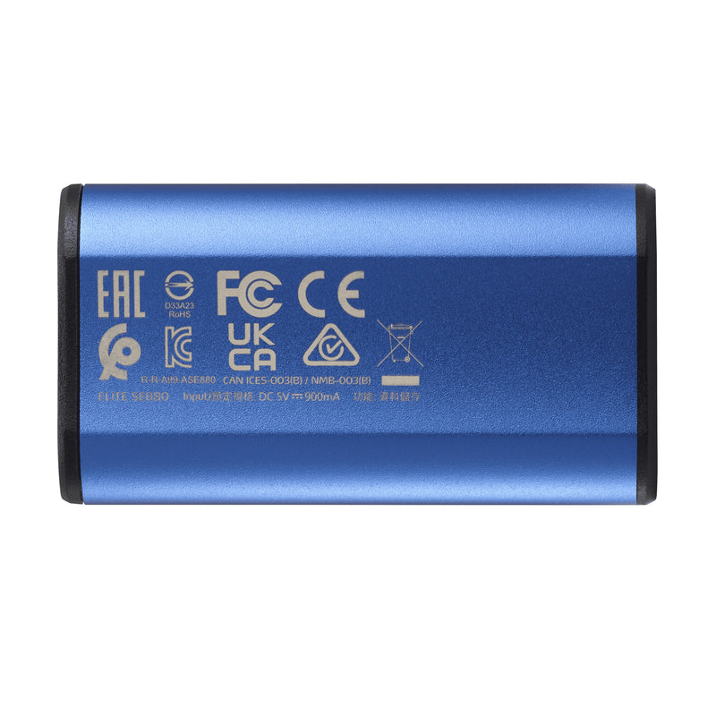ADATA SE880 500 GB USB Type-C 3.2 Gen 2 (3.1 Gen 2) Blue