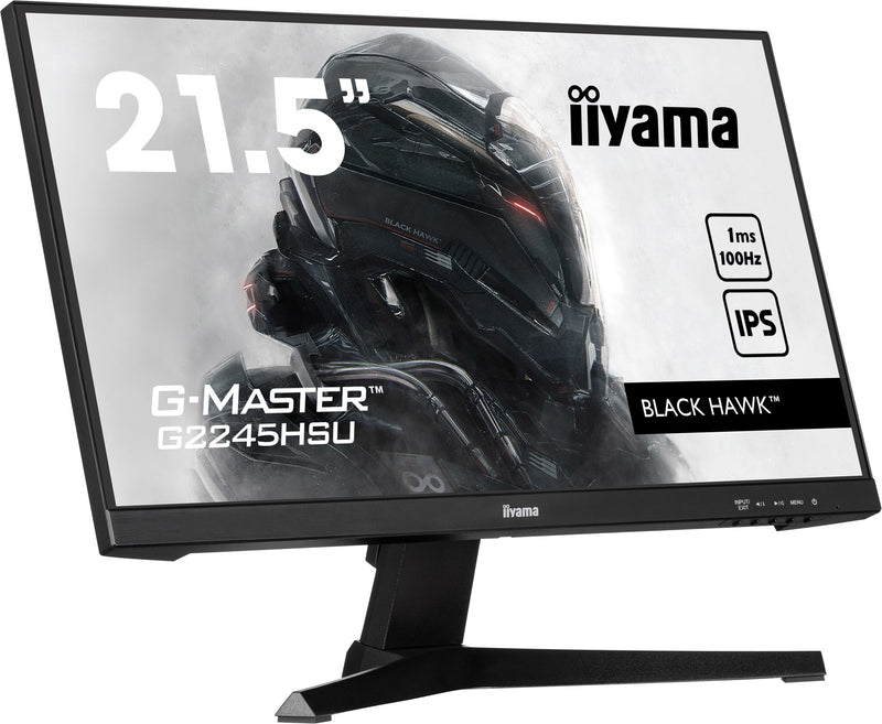 iiyama 21.5" G-MASTER Full HD, 100Hz, Adaptive Sync IPS Gaming Monitor (G2245HSU-B2)