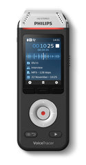 Philips Voice Tracer DVT2110/00 dictaphone Flash card Black, Chrome