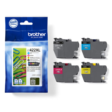 Brother LC422XLVAL ink cartridge 4 Original Black, Cyan, Magenta, Yellow