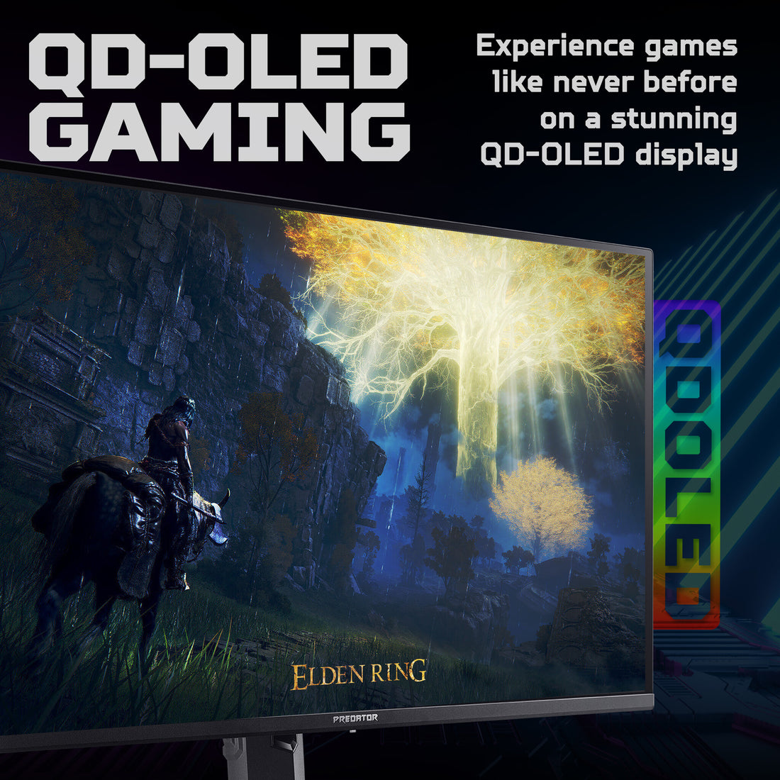 Acer X Predator X27U W3 Widescreen Gaming LCD Monitor - 26.5" Quad HD (2560x1440), QD-OLED, 240Hz, 0.03ms - image 12