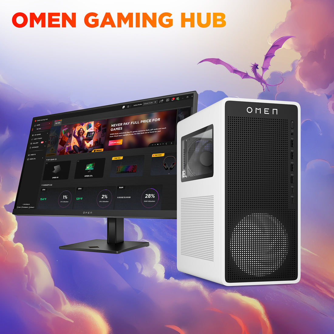 HP OMEN 16L TG03-0023na Intel Core Ultra 5 225F 16 GB DDR5-SDRAM 1 TB SSD NVIDIA GeForce RTX 5050 Windows 11 - image 3
