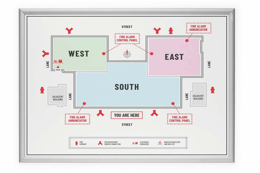 Durable 500923 wall frame 660 x 900 mm Rectangle Silver Aluminium - image 8