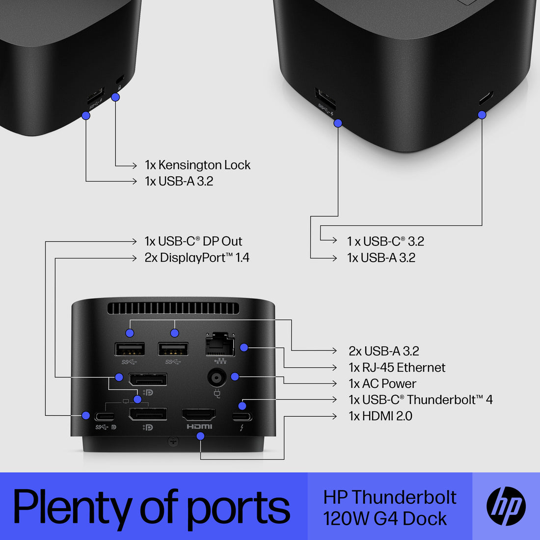 HP Thunderbolt Dock 120W G4 - image 6