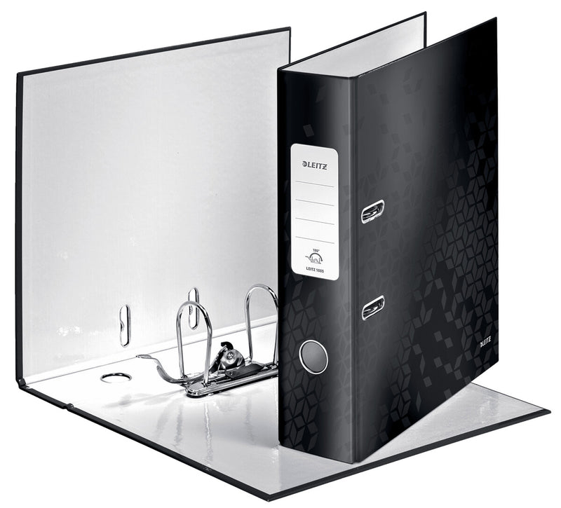 Leitz Lever Arch File 180° WOW POB/Laminated A4/80mm