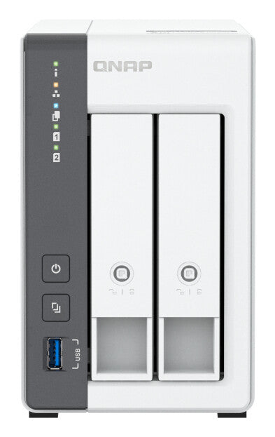 QNAP TS-216G NAS/storage server Tower Cortex-A Cortex-A55 4 GB 0 TB White - image 2