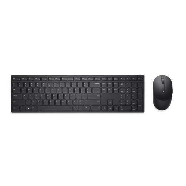 DELL Pro Keyboard and Mouse - KM5221W - US International (QWERTY) - Black