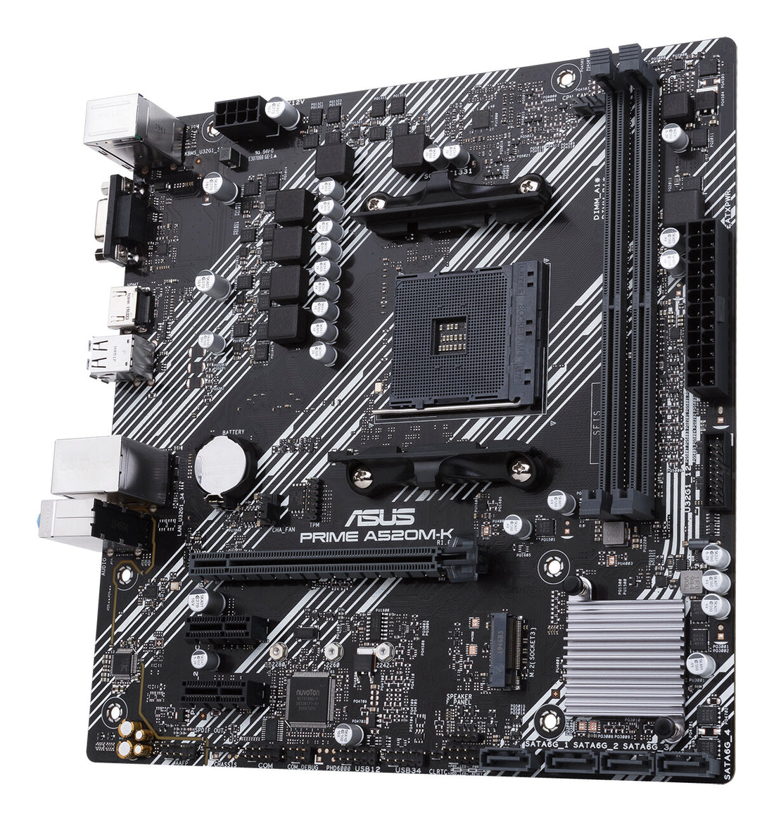 ASUS PRIME A520M-K AMD A520 Socket AM4 micro ATX - image 5