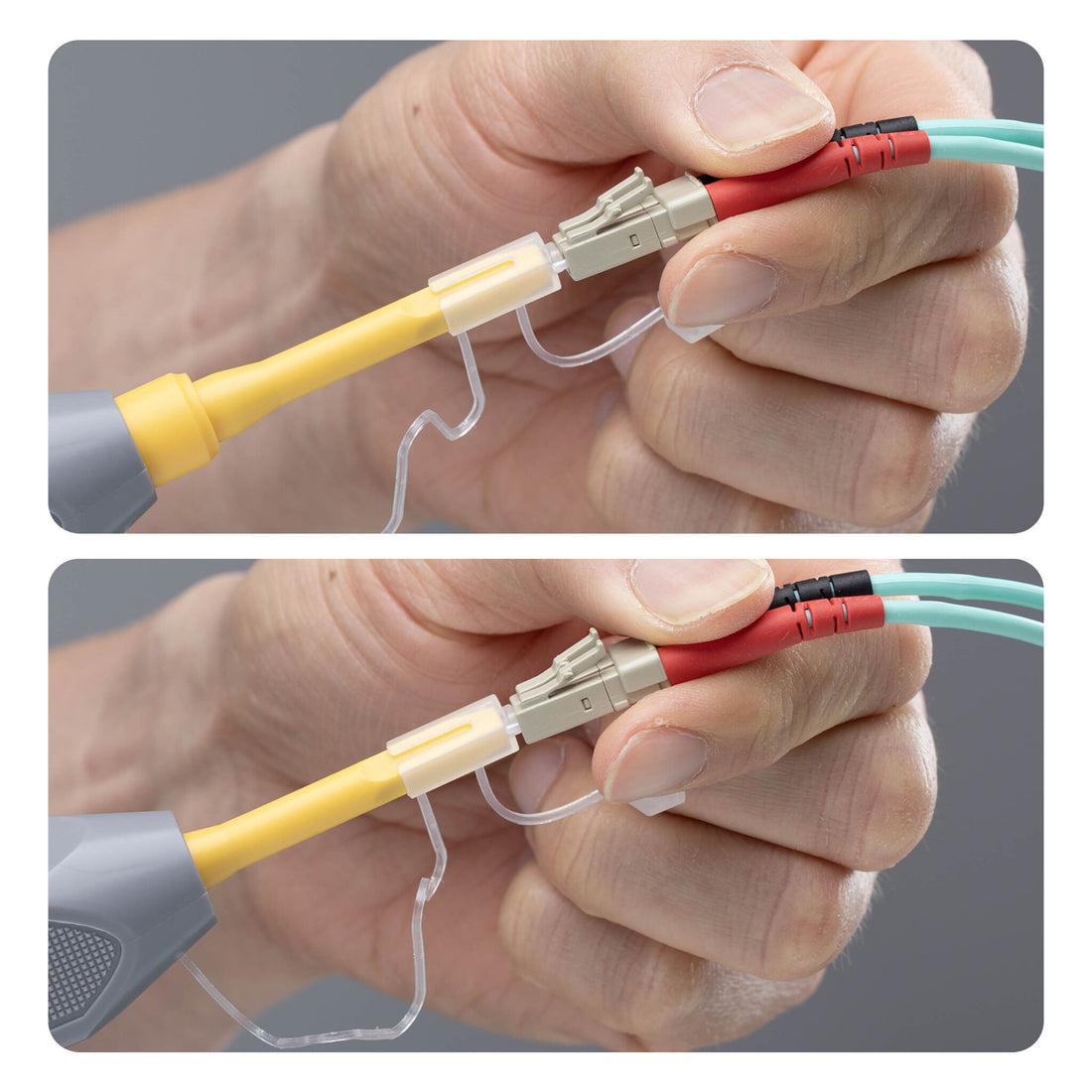 StarTech.com Fiber Optic Cleaning Pen, LC Fiber Cleaner for LC/CS Connectors and Ports, For 800+ Cleanings - image 2