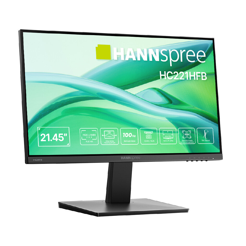 Hannspree HC221HFB Desktop Monitor (UK Only) - image 2