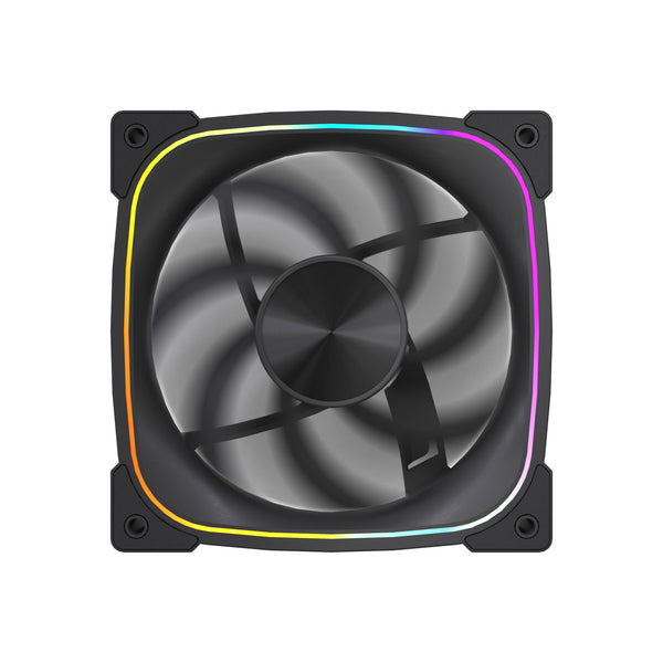 VIDA STEALTH REVERSE BLK ARGB FAN 120MM Computer case 12 cm Black 1 pc(s)