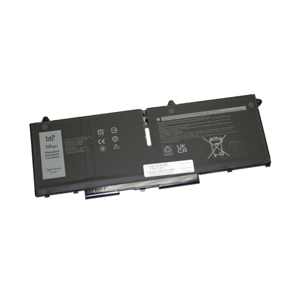 BTI 0PX0GF compatible 58Wh 4-cell battery for Dell Latitude 5330 5430 5530 7330 7430 7530 Precision 3750