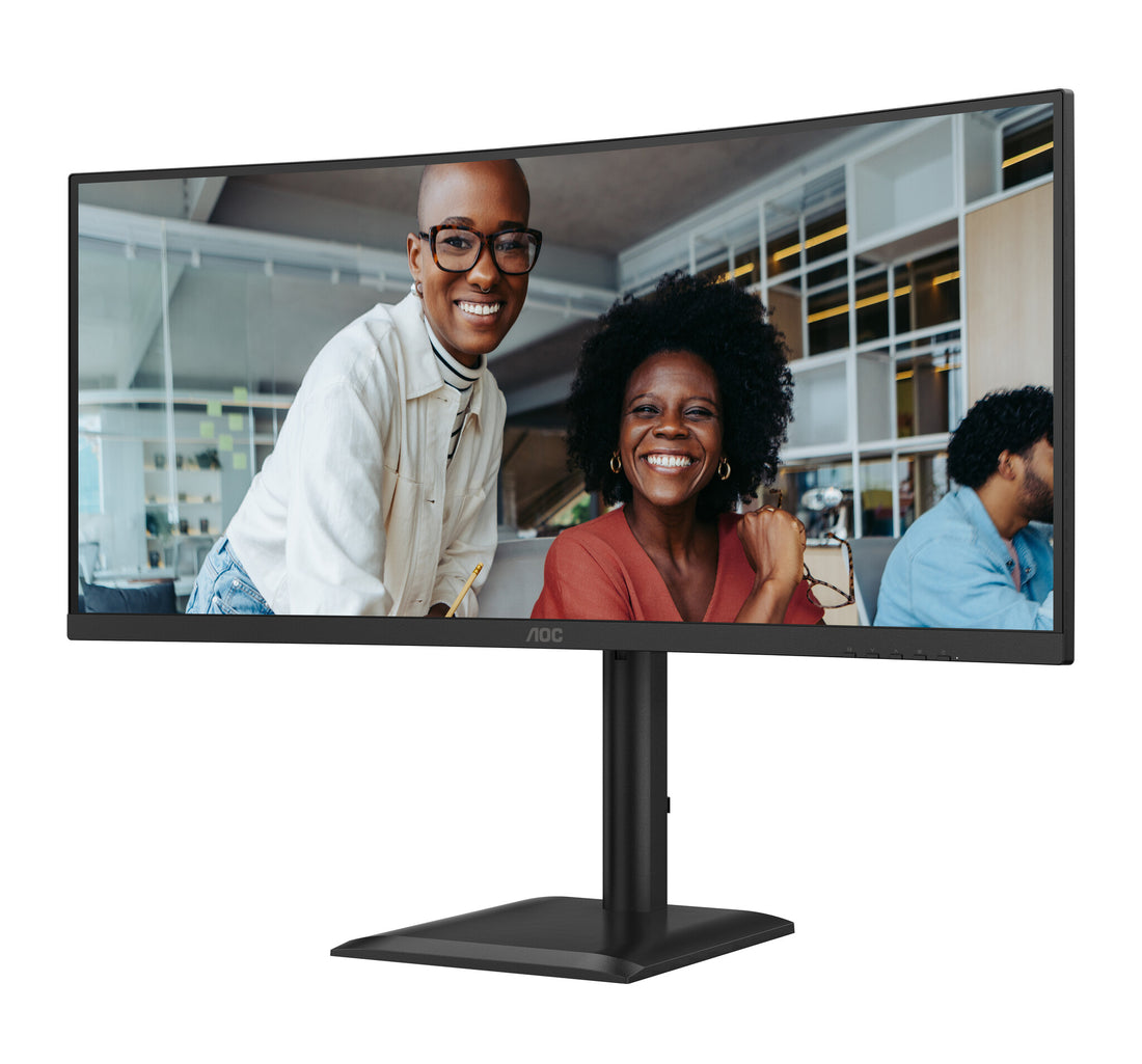 AOC E4 CU34E4CV 34" UltraWide Quad HD Monitor - image 3