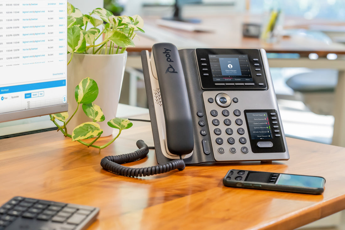Poly Edge E400 IP Phone and PoE-enabled - image 5