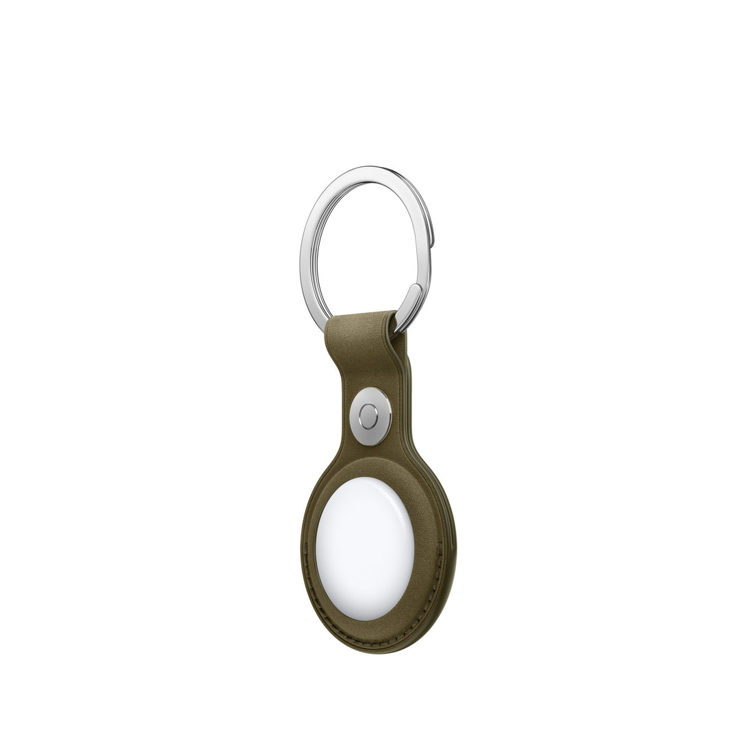 Apple AirTag FineWoven Key Ring – Dark Olive - image 2