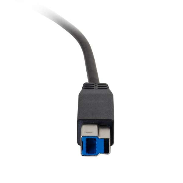 C2G 2m USB 3.1 Gen 1 USB Type C to USB B Cable M/M – USB C Cable Black - image 5