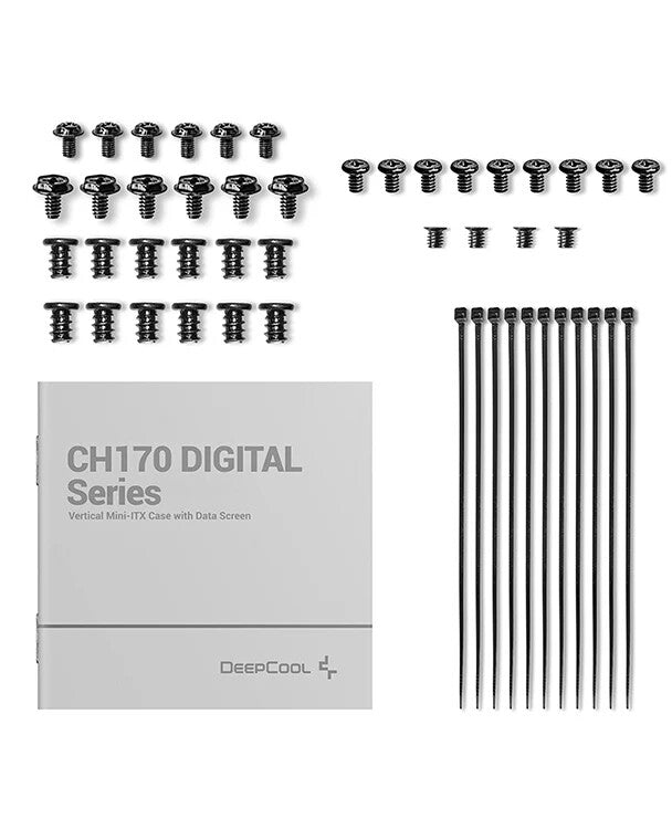 Deepcool CH170 Digital Mini-ITX Case - Black