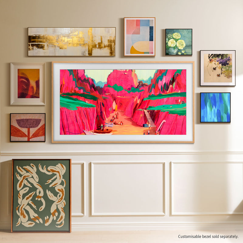 Samsung 2025 75" The Frame Pro Art Mode Neo QLED 4K HDR Smart TV 190.5 cm (75") 4K Ultra HD Wi-Fi Black