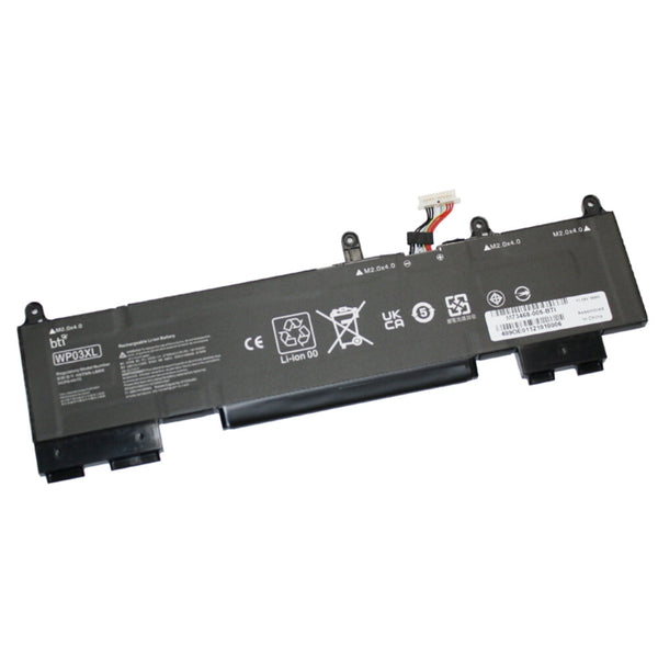 BTI WP03038XL compatible 38Wh 3-cell battery for HP ELITEBOOK 830 G9 835 G9 840 G9